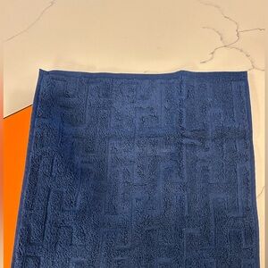 Hermes Blue Hand Towel and Wash Towel